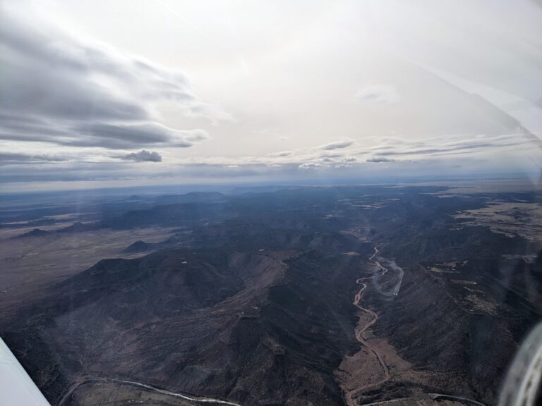Crossing The Southern Rockies At 11,000′