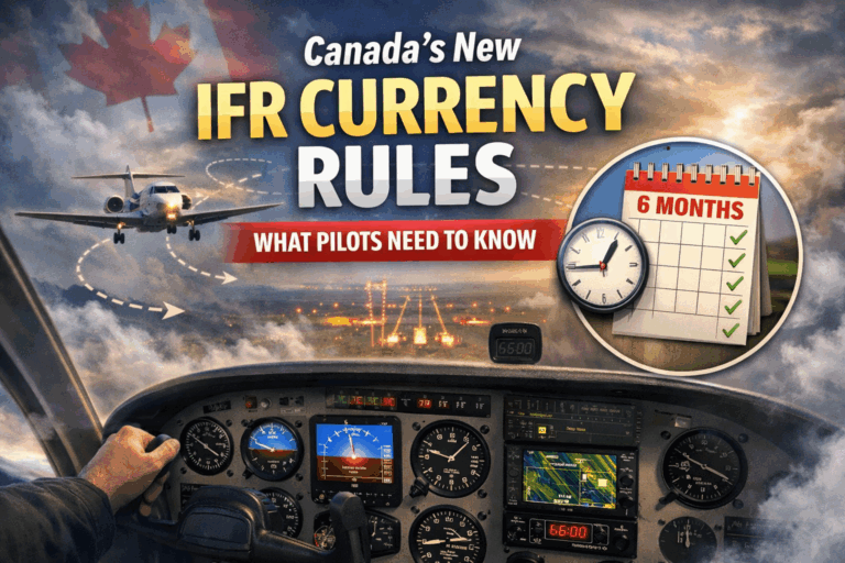 New IFR Currency Rules in May, 2026